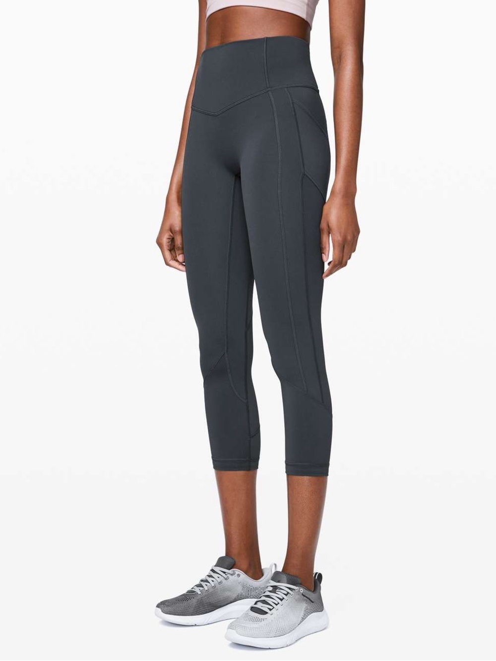 Lululemon Women’s All The Right Places Crop II *23" In Melanite Size 10